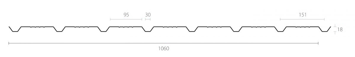 Fasadni-limovi-T-18-150-skica